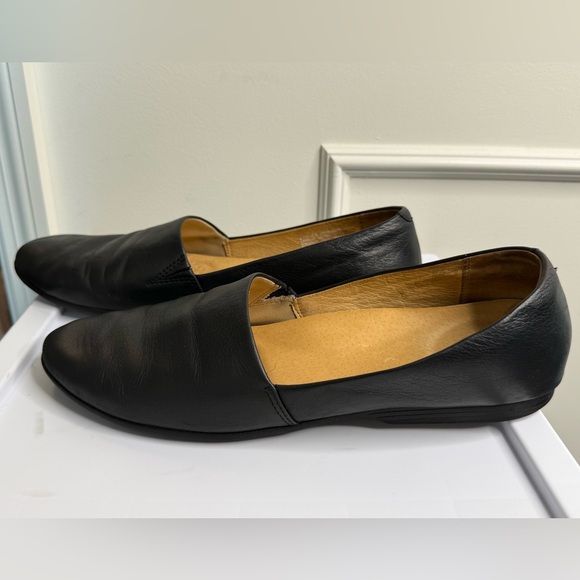 Women’s Dansko Larisa Black Leather Shoes, Size 42 - Picture 1 of 9